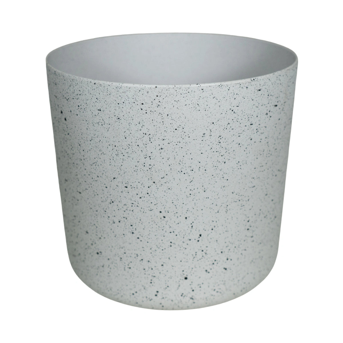 Moda 22cm White Stonelite Sphere Planter