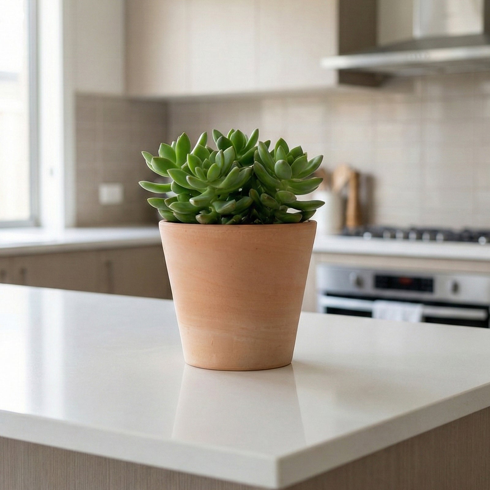 Moda 16x14.7cm Terracotta Cono Light Clay Pot