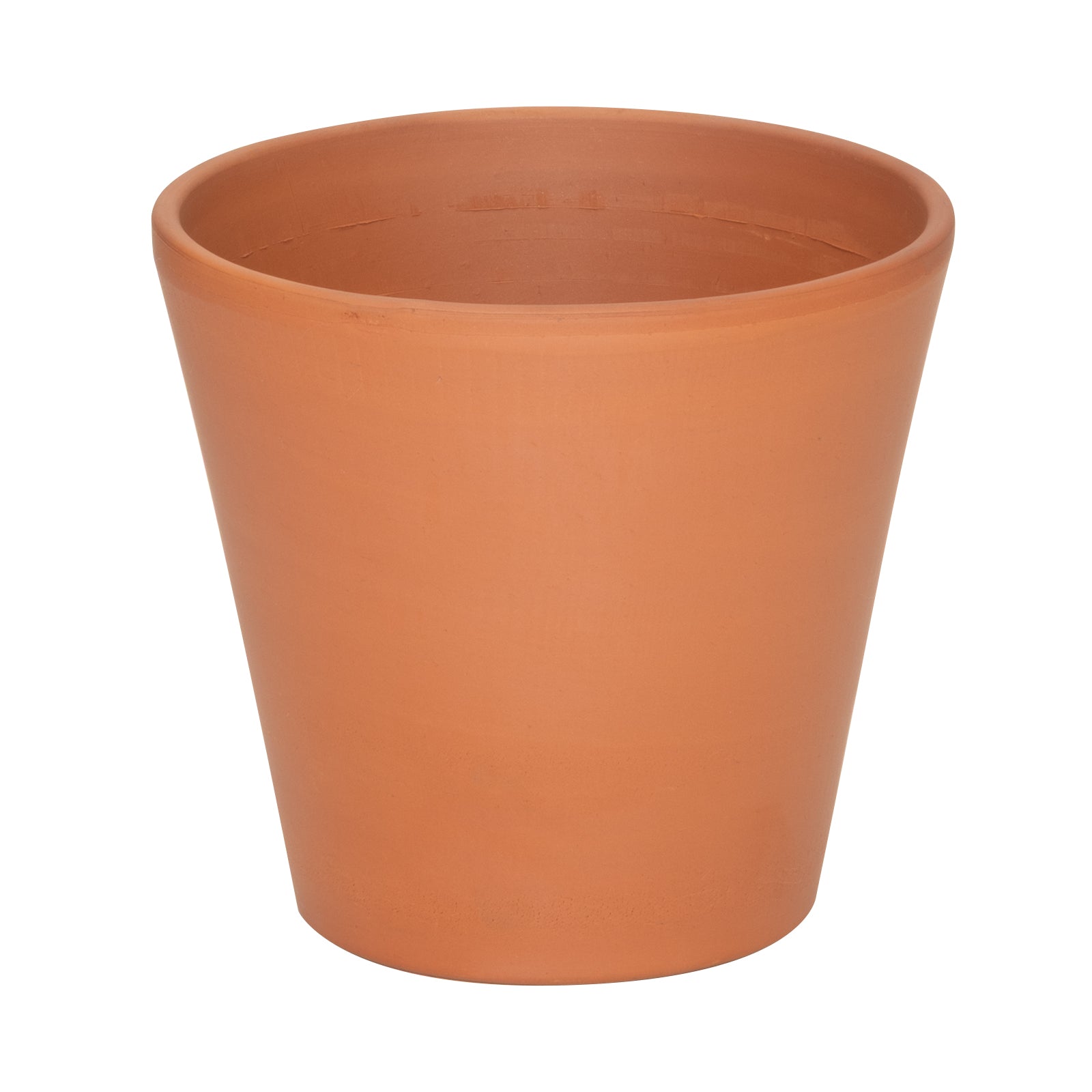Moda 16x14.7cm Terracotta Cono Red Clay Pot