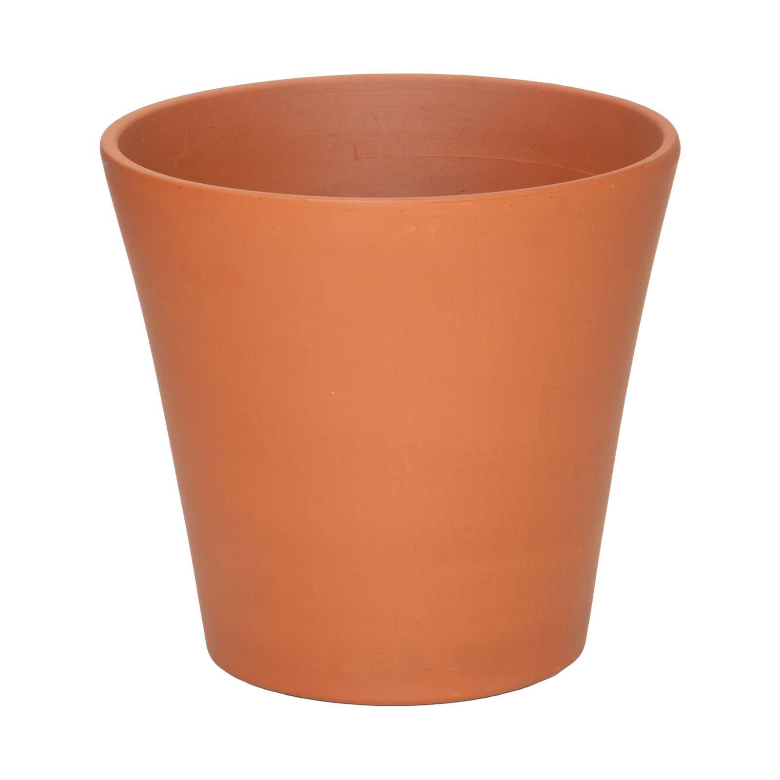 Moda 25x23cm Terracotta Cono Red Clay Pot