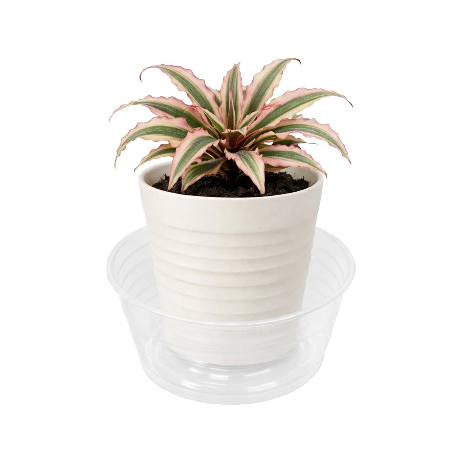 Moda 10.2cm Clear Vinyl Pot Liner, small transparent vinyl inner liner to protect decorative pots