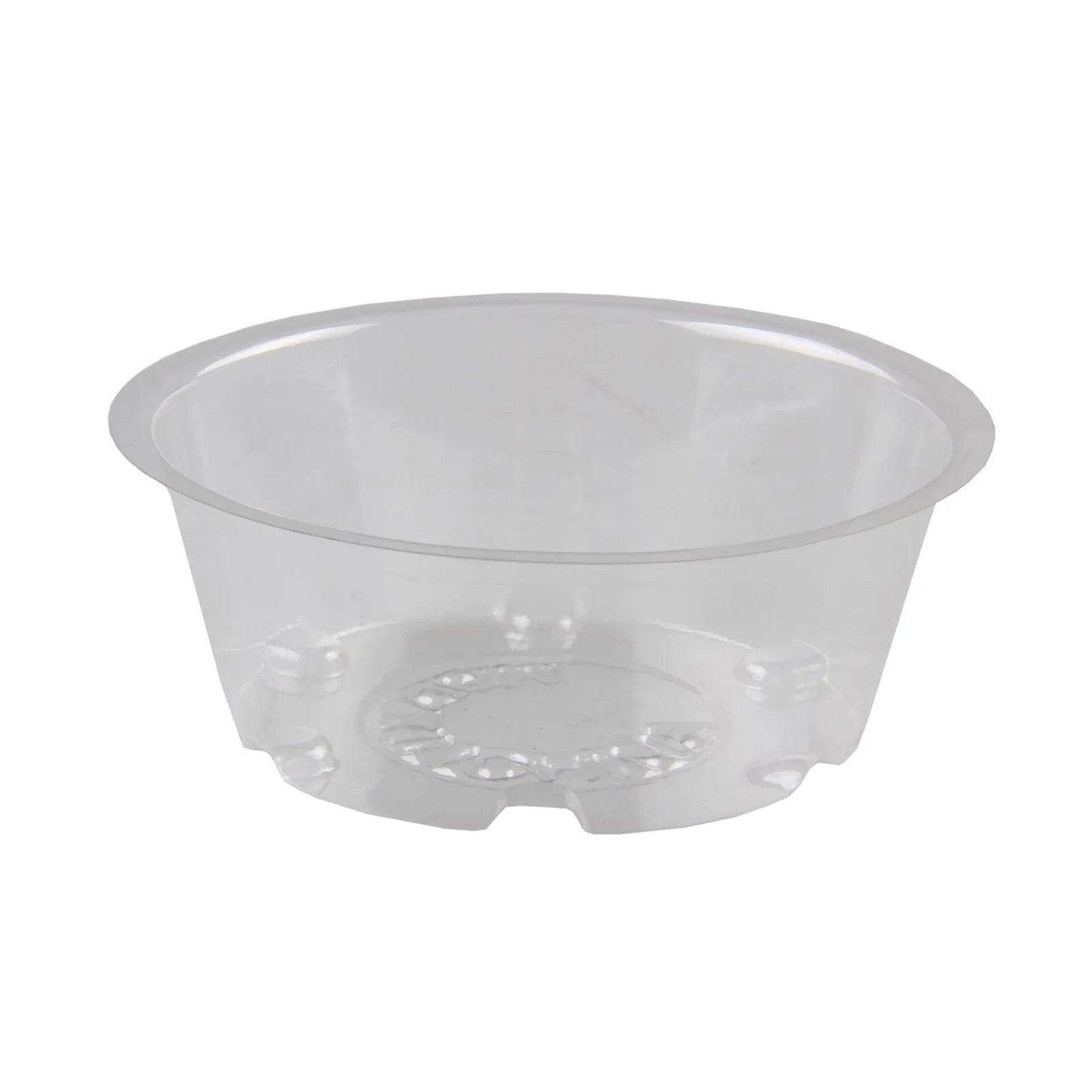 Moda 15.2cm Clear Vinyl Pot Saucer, medium flexible clear vinyl drip tray for indoor pots